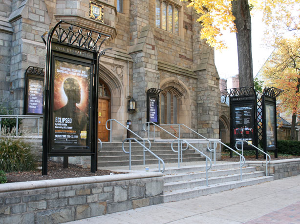 University Theatre Display Cases, Yale University